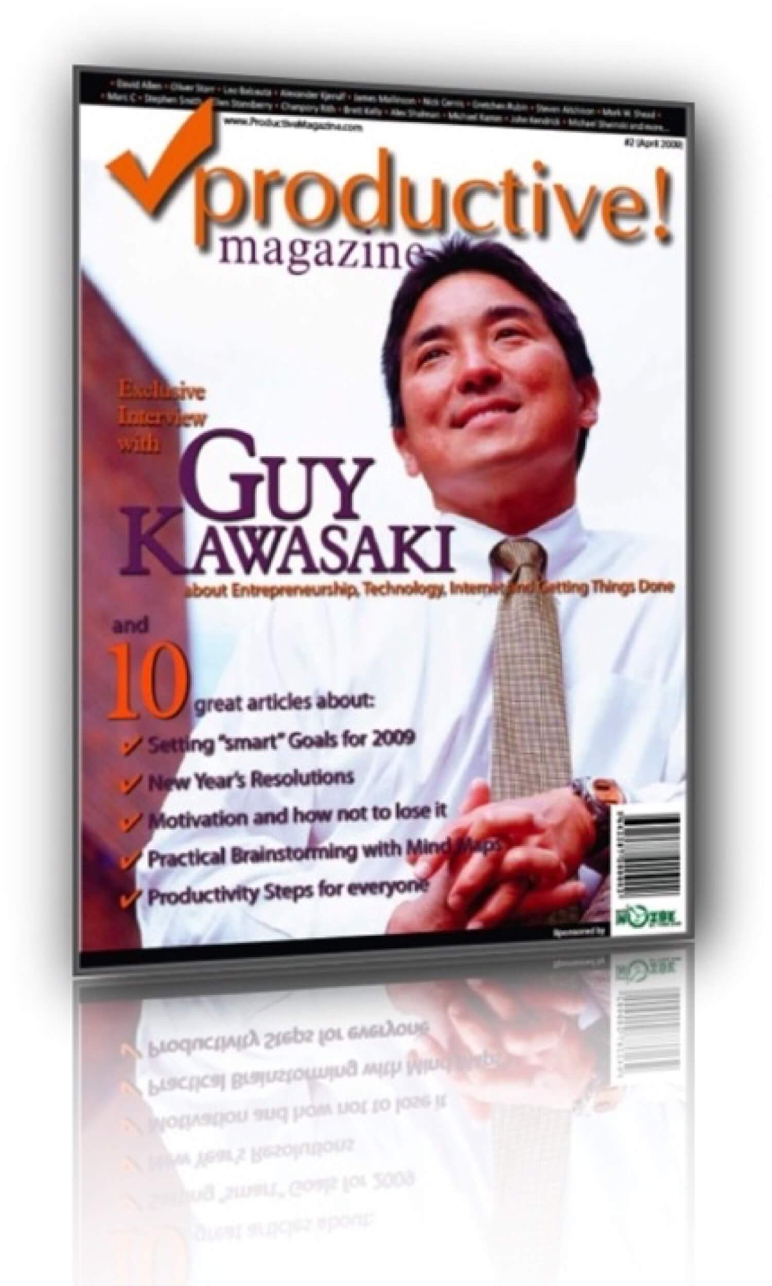 Get your Productive Magazine 2 with Guy Kawasaki and 10 great articles