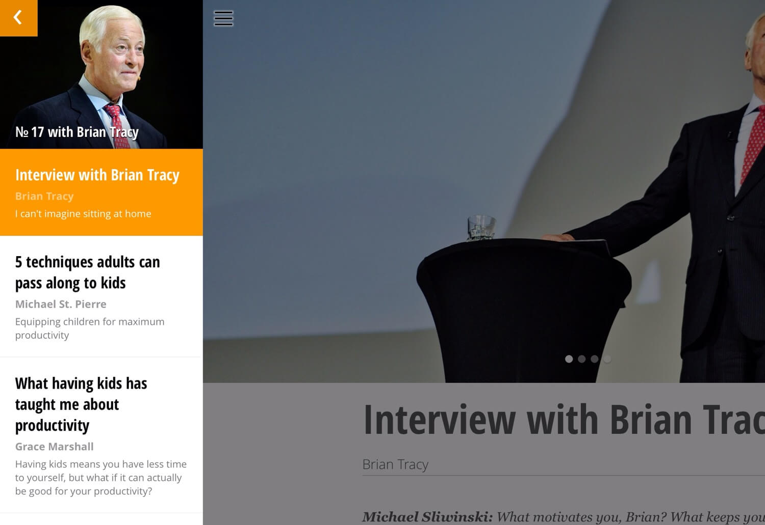 Productive! Magazine #17 with Brian Tracy is out! Enjoy!